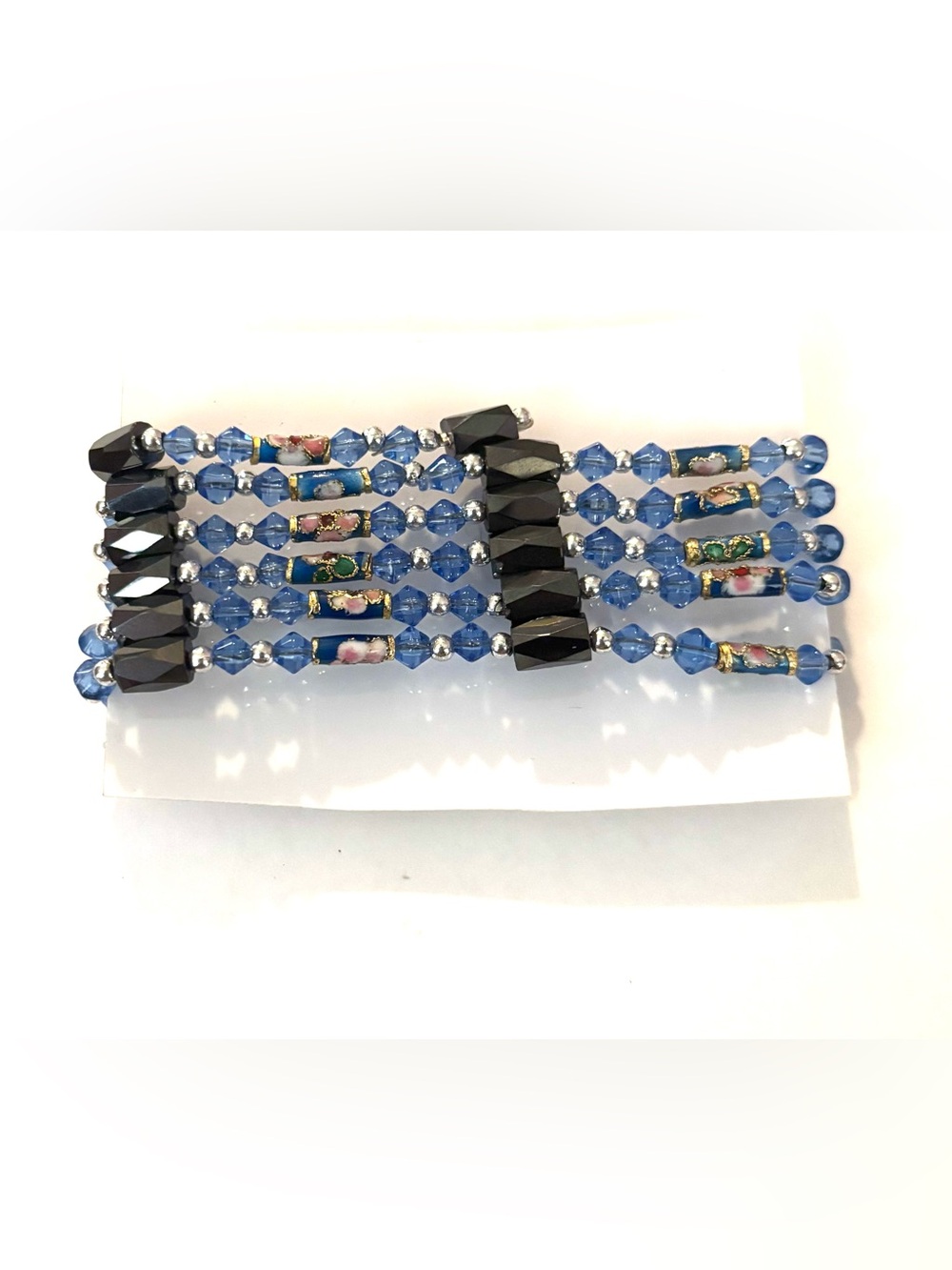 Magnet choker bracket  ankle Beaded Multi-Strand Bracelet one size